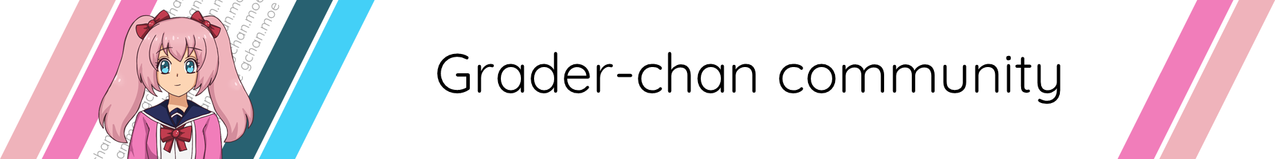 Grader-chan Banner
